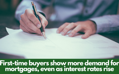 First-time buyers show more demand for mortgages, even as interest rates rise